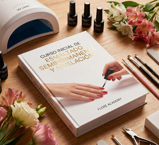 Pack de aprendizaje Floré 💗 – Guía Semipermanente y Nivelación + Capping de regalo + Bioseguridad + Retiro seguro + Efectos🎁